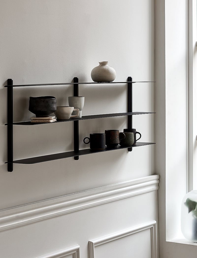 Gejst - Nivo shelf D - regale und verwahrung - black/ash/black - 2