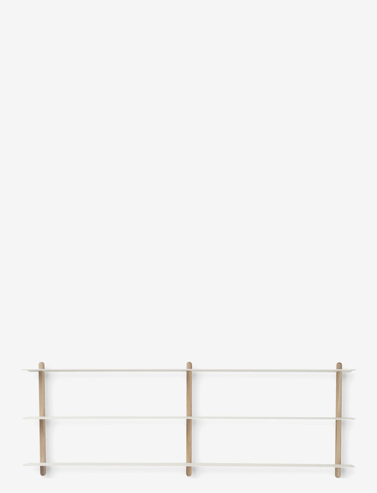 Gejst - Nivo shelf D - hyllor - light oak white - 2
