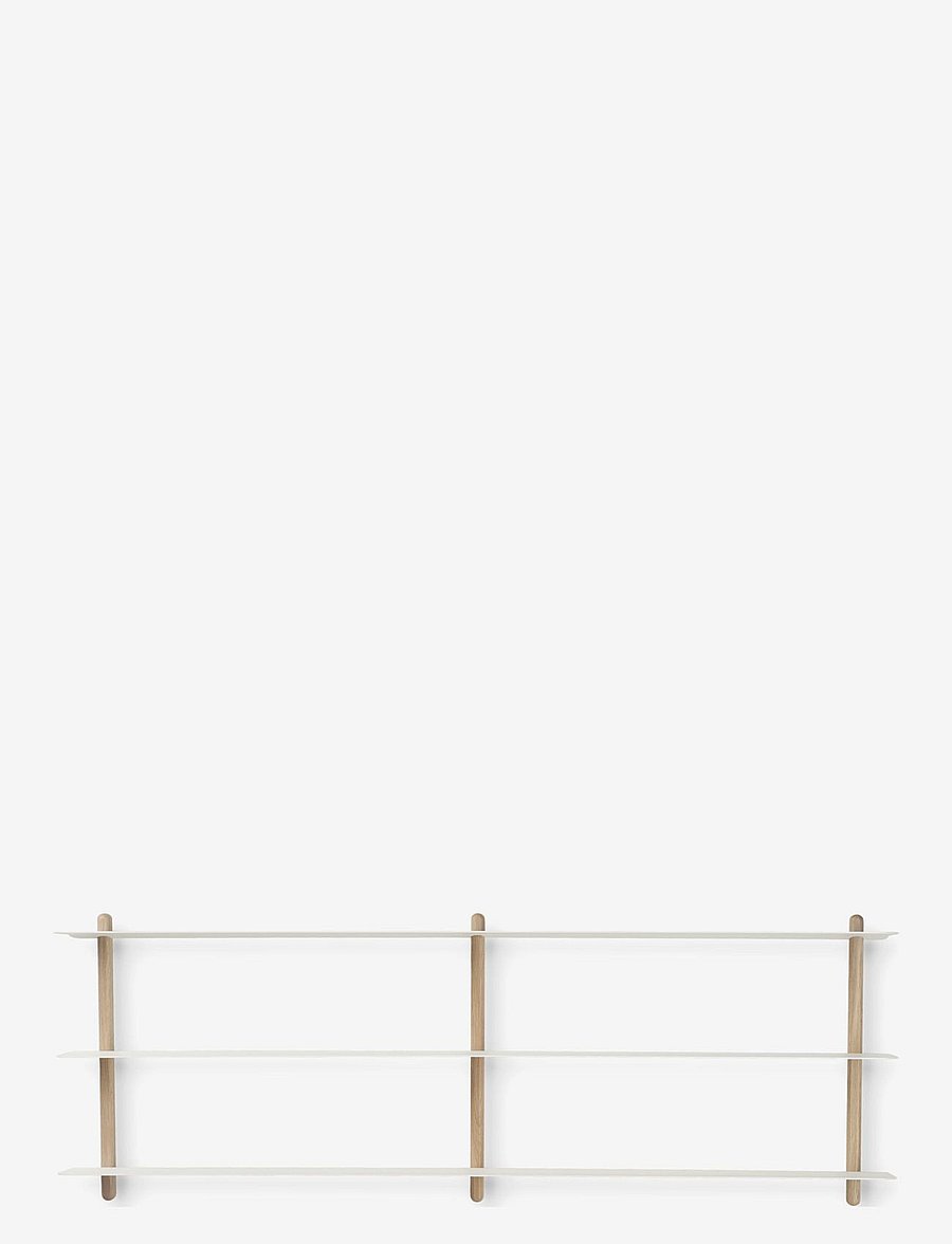 Gejst - Nivo shelf D - regale und verwahrung - light oak white - 2