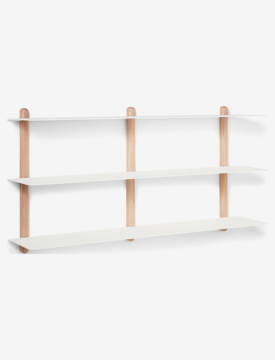 Gejst - Nivo shelf D LARGE - regale und verwahrung - light oak white - 1