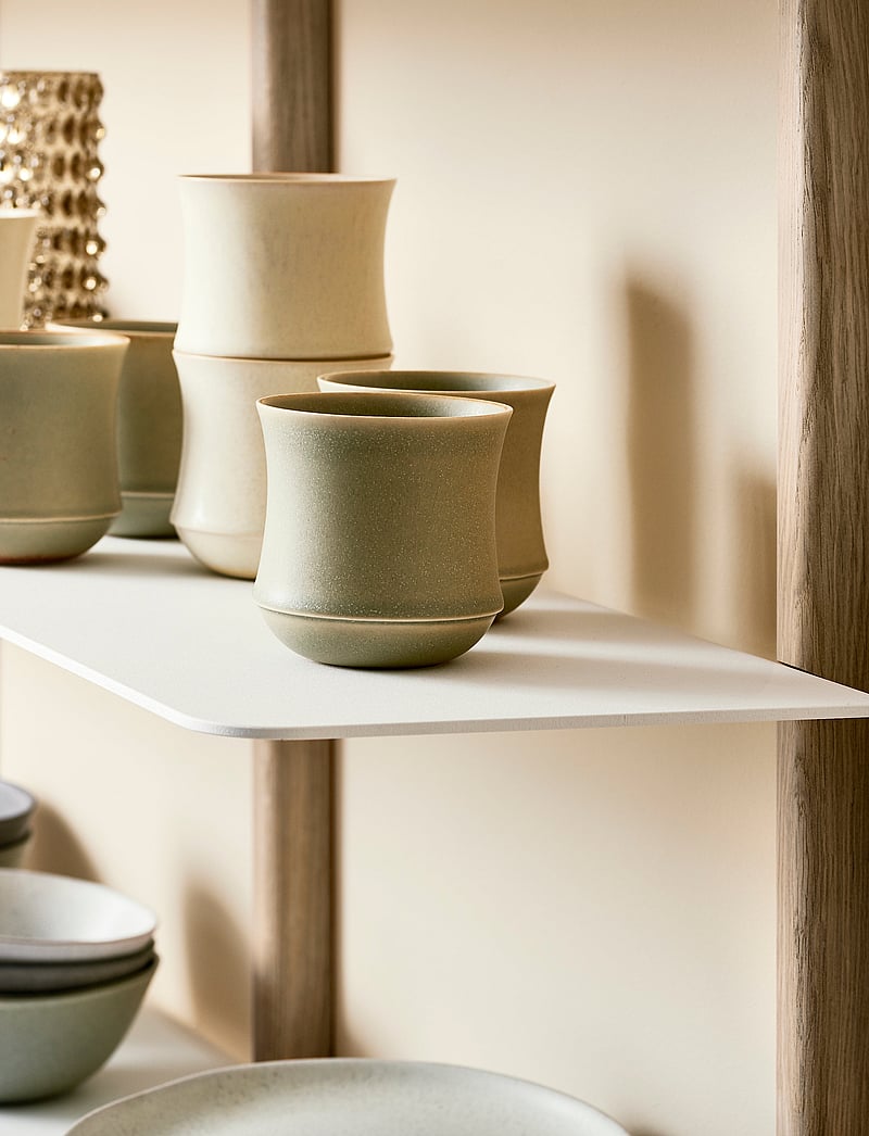 Gejst - Nivo shelf D LARGE - geymsla og hillur - light oak white - 2