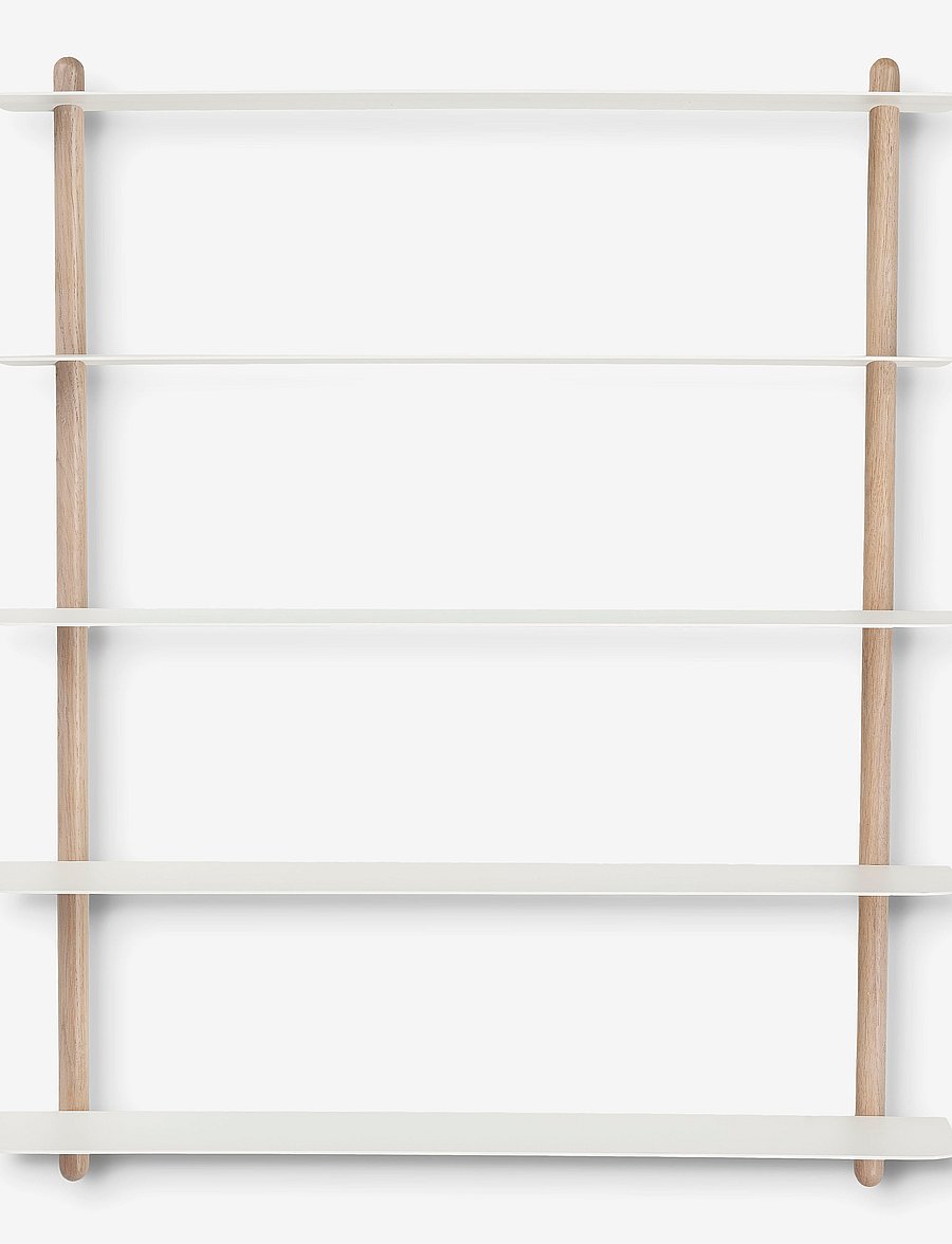 Gejst - Nivo shelf E - regale und verwahrung - light oak white - 1