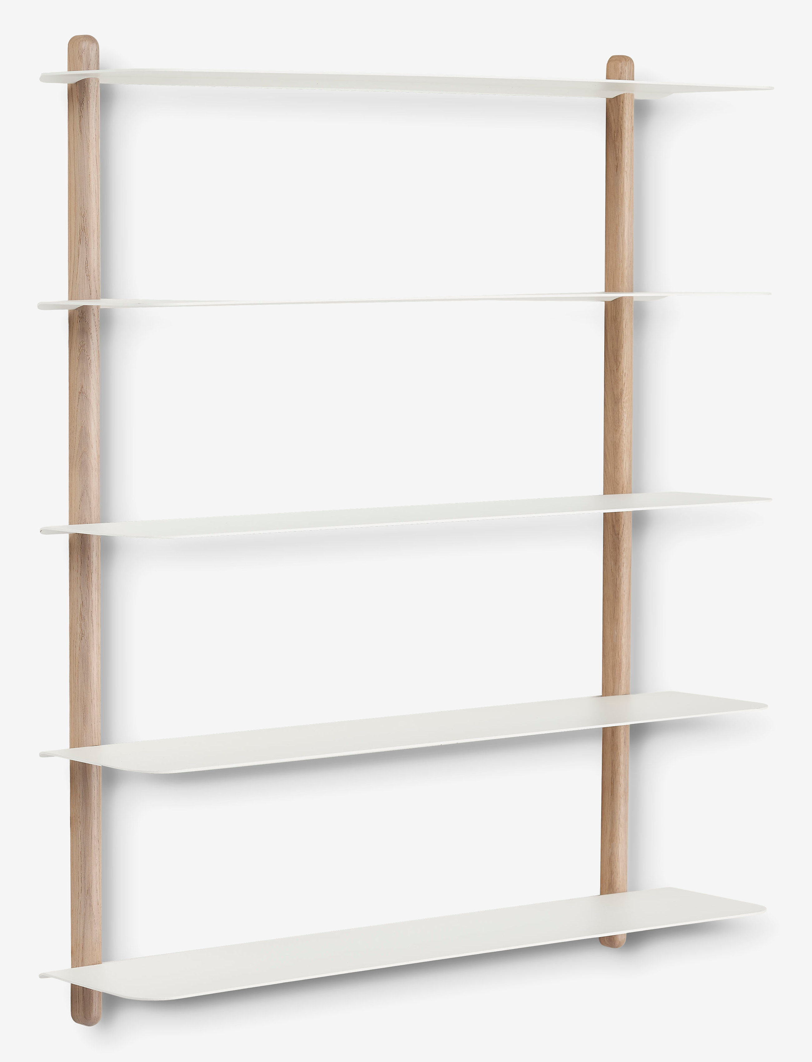 Gejst - Nivo shelf E - regale und verwahrung - light oak white - 2