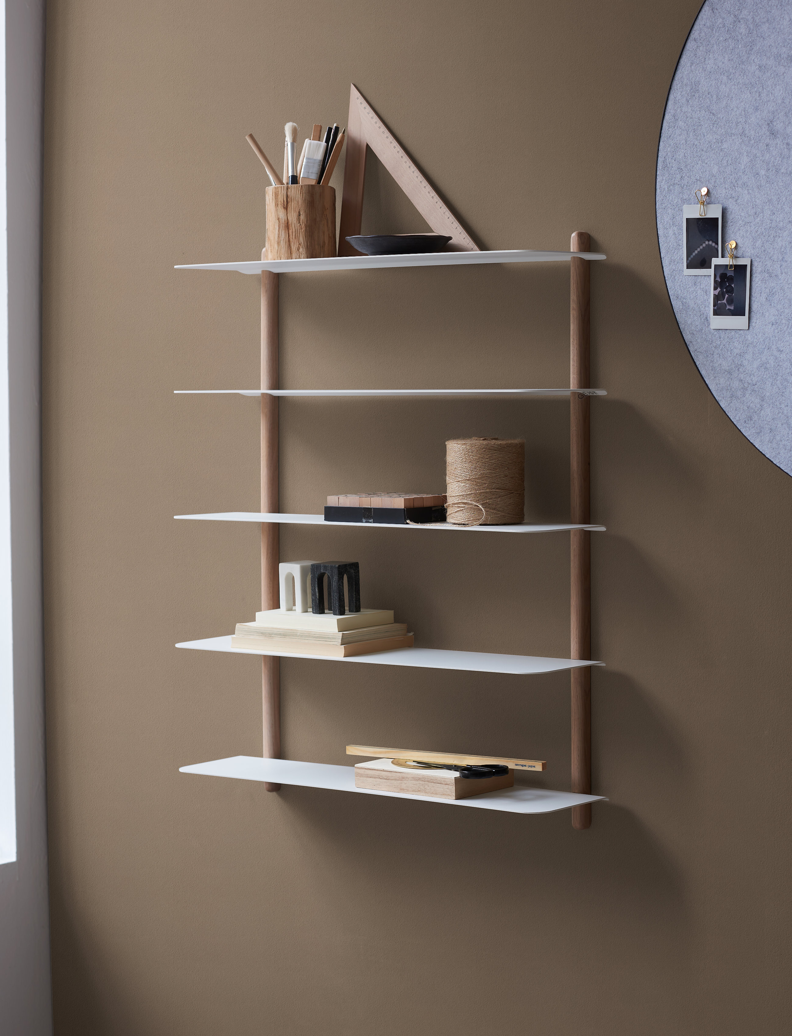 Gejst Nivo Shelf E, One Size, White, Møbler > Hylder, Unisex