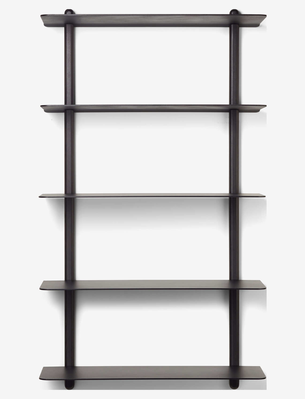 Gejst - Nivo shelf  E LARGE - hyllyt ja säilytys - black/ash/black - 2