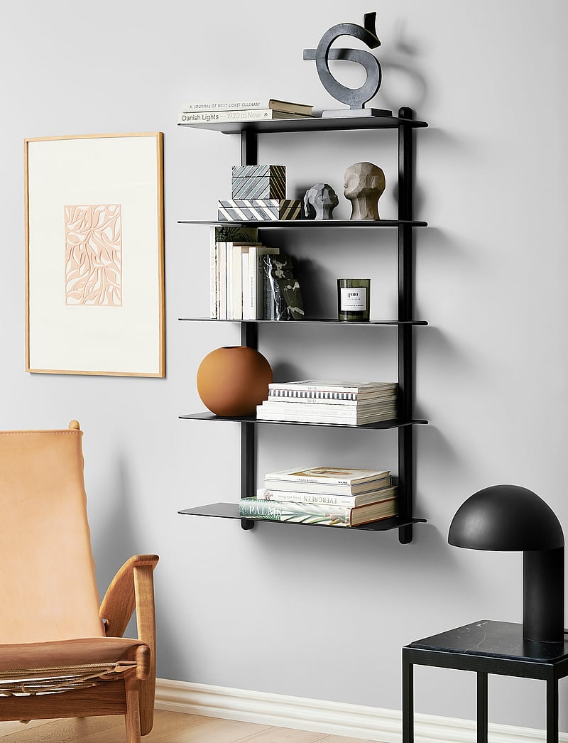 Gejst - Nivo shelf E LARGE - regale und verwahrung - black/ash/black - 0