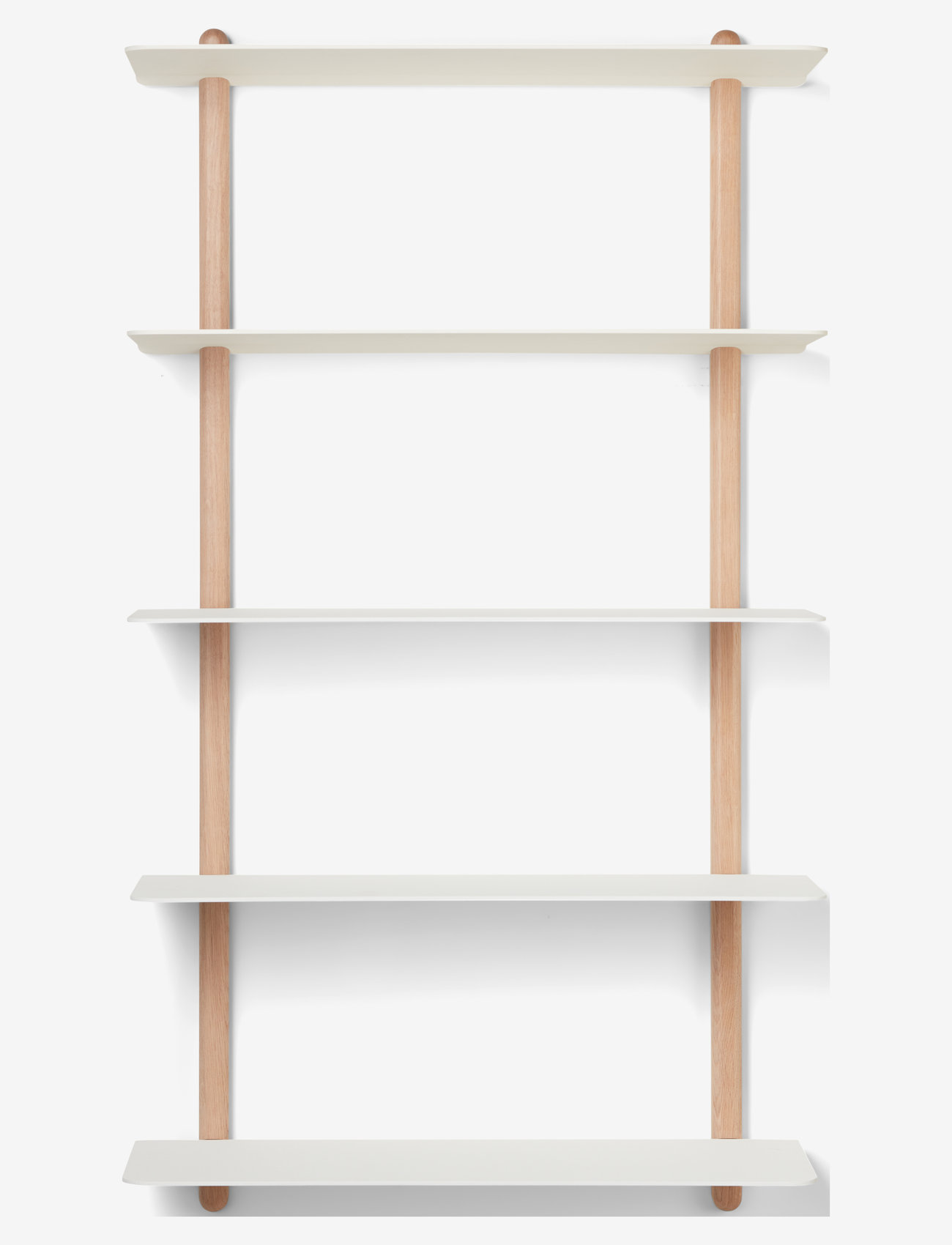 Gejst - Nivo shelf  E LARGE - køb efter pris - light oak white - 1