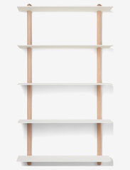 Gejst - Nivo shelf  E LARGE - storage & shelves - light oak white - 1