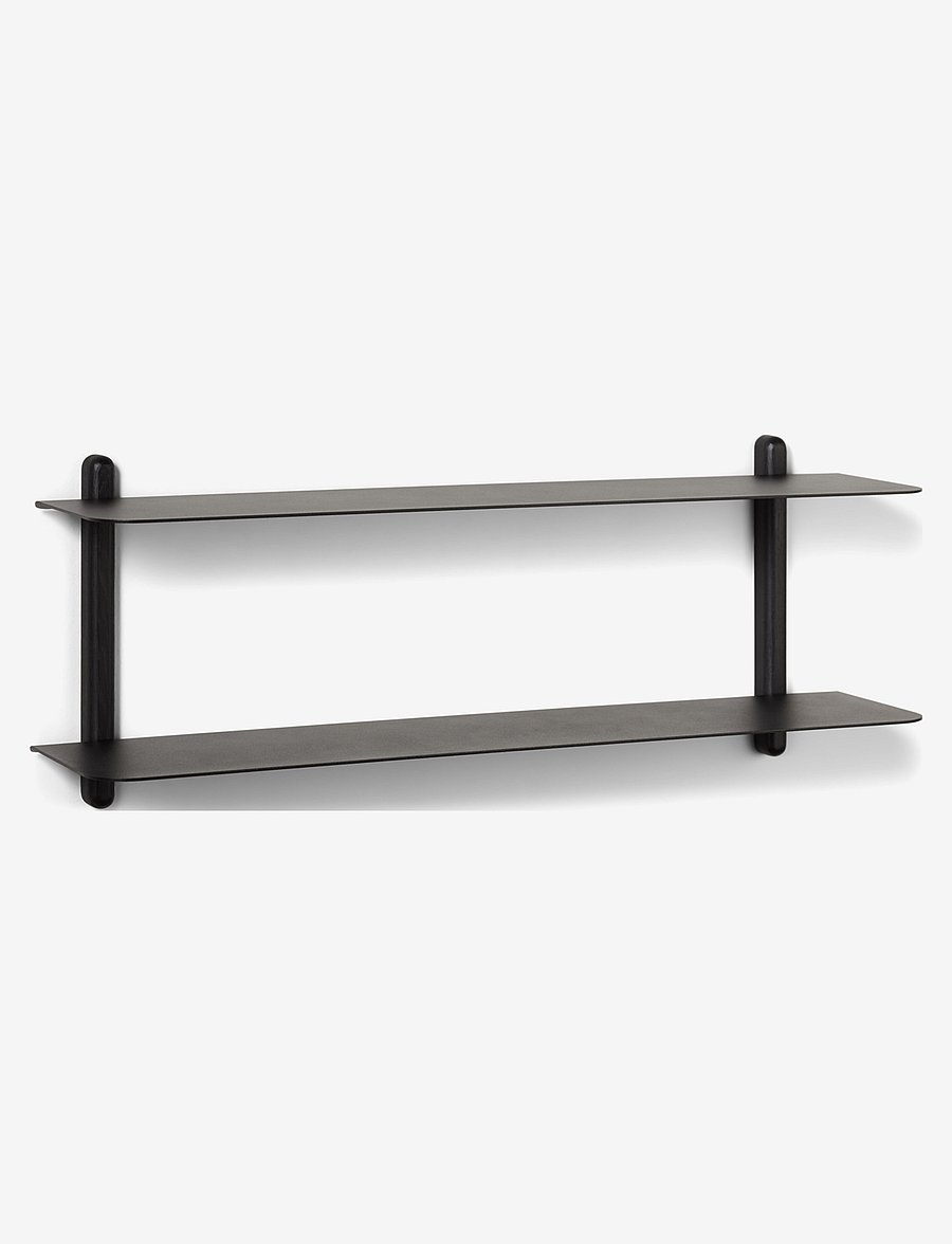 Gejst - Nivo shelf F - regale und verwahrung - black/ash/black - 1