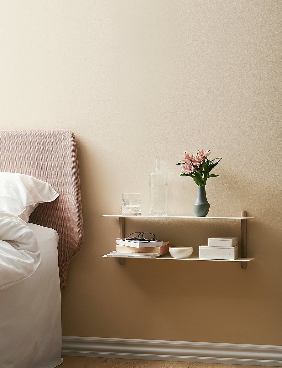 Gejst - Nivo shelf F light oak/ white - hoiustamine ja riiulid - light oak white - 3