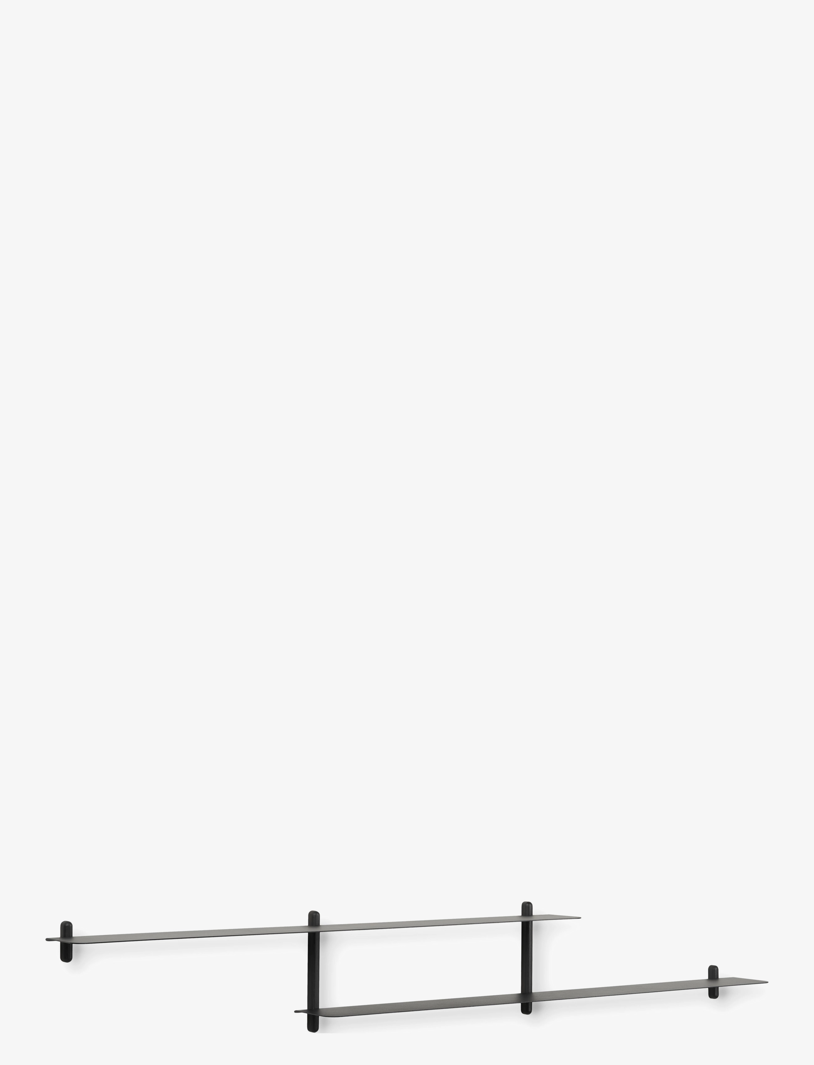 Gejst - Nivo shelf H - hyllor - black/ash/black - 2