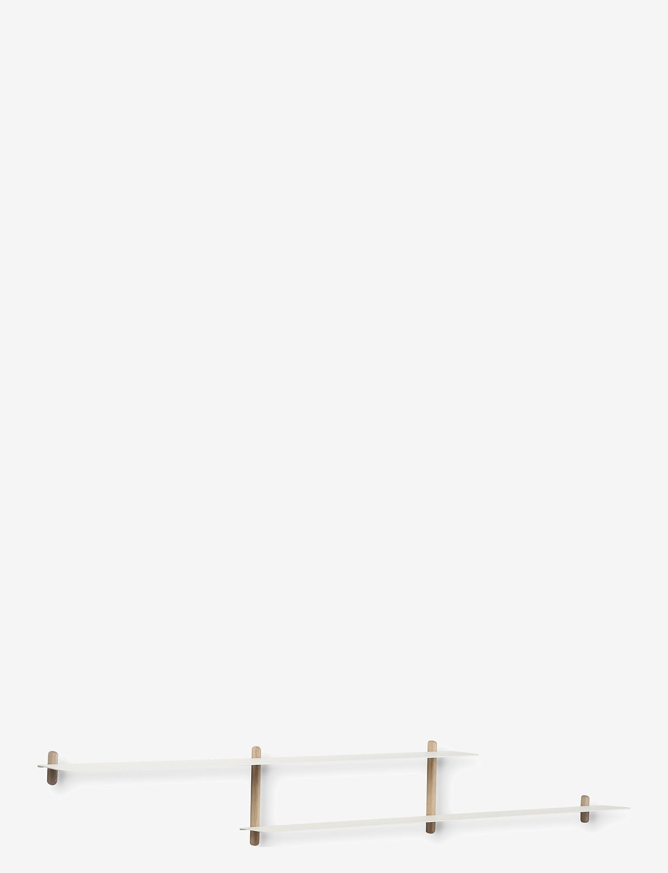 Gejst - Nivo shelf H - hyller & oppbevaring - light oak white - 2