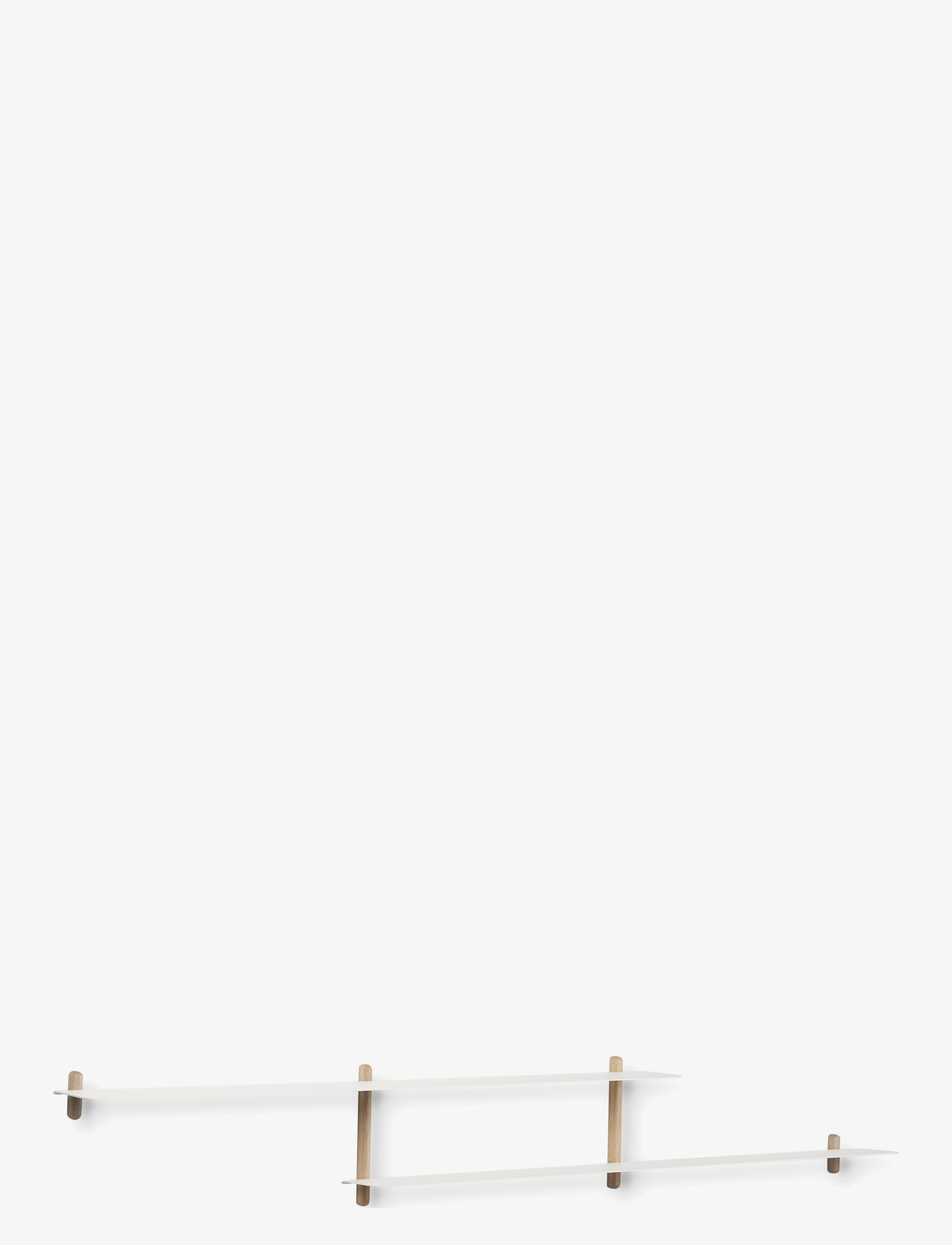 Gejst - Nivo shelf H - etagères et rangements - light oak white - 2