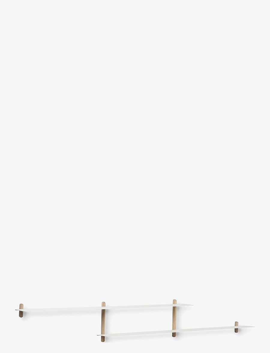 Gejst - Nivo shelf H - regale und verwahrung - light oak white - 2