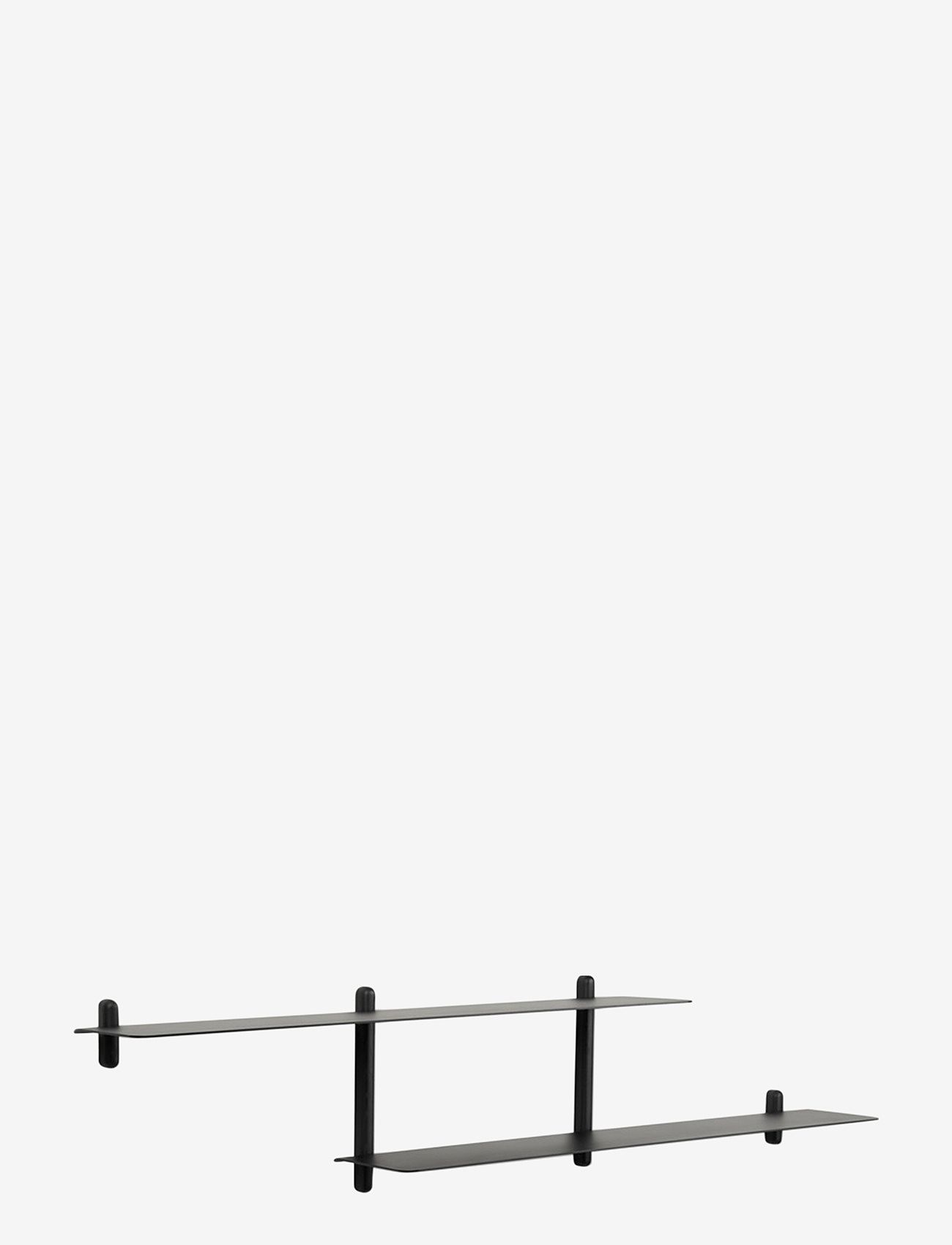 Gejst - Nivo shelf large H black ash/ black - hyllor - black ash/ black - 2