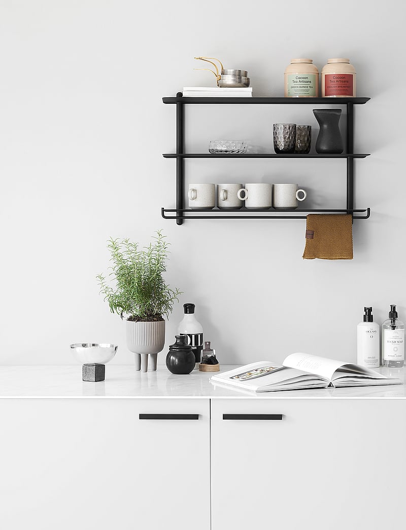 Gejst - Nivo shelf rail black - riiulid - black - 2