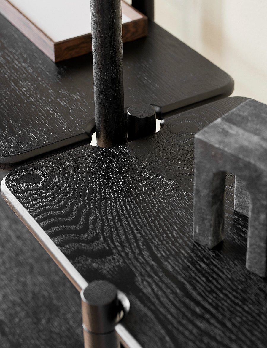Gejst - Invi module 1 - hoiustamine ja riiulid - black oak - 4