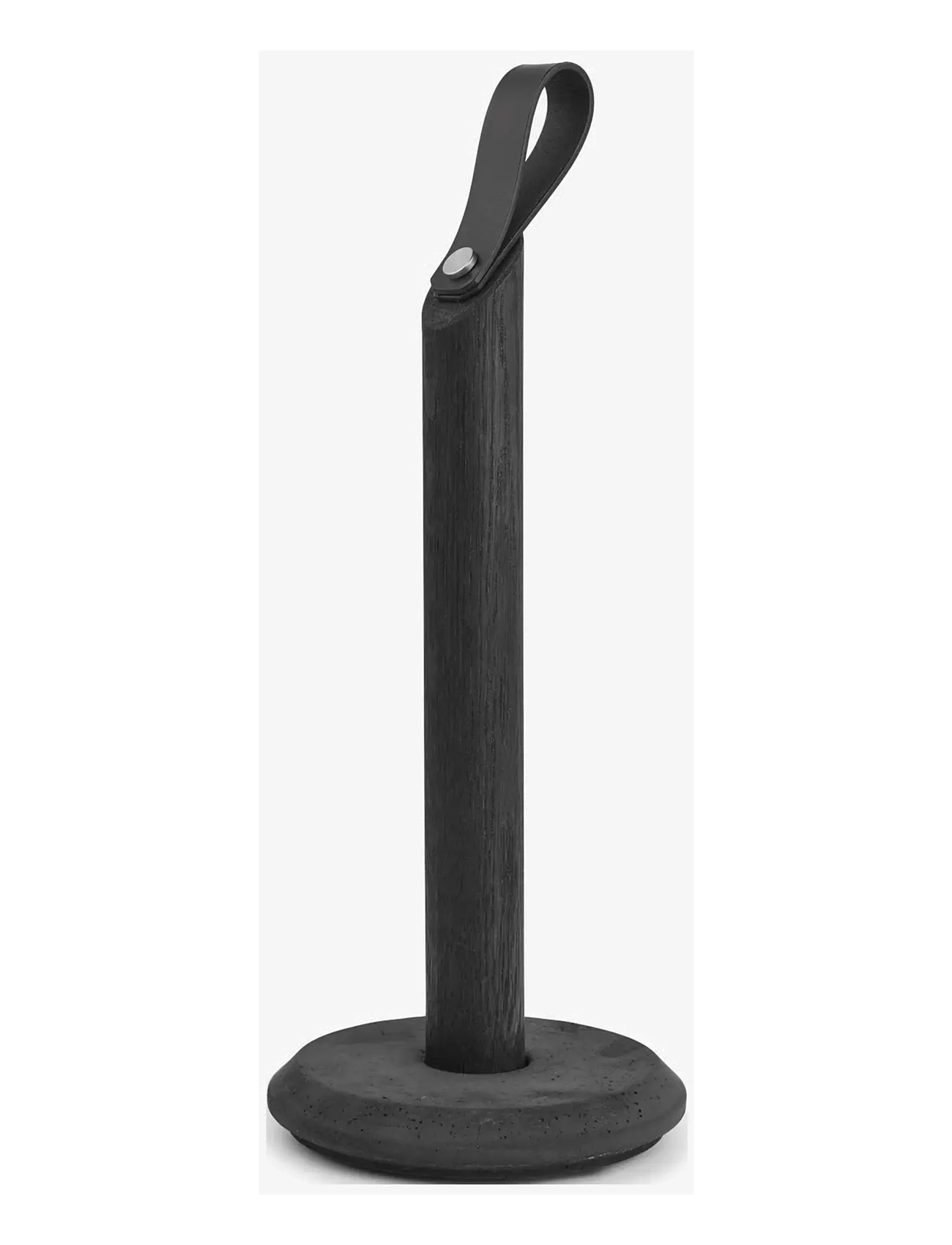 Grab kitchen roll holder black - BLACK OAK