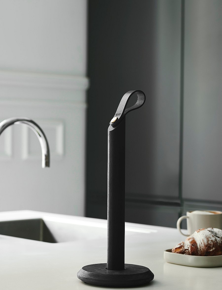 Gejst - Grab kitchen roll holder black - küchenrollenhalter - black oak - 0