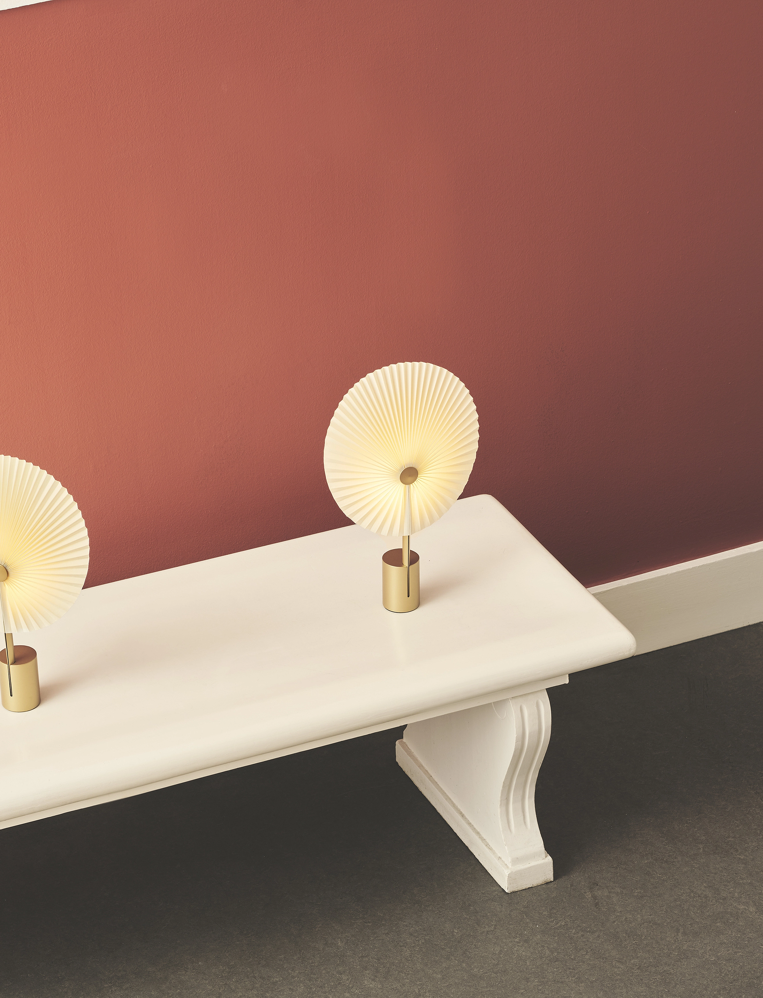 Gejst Liris Portable Table Lamp, H45 cm, Lamps, Gold - Homeware