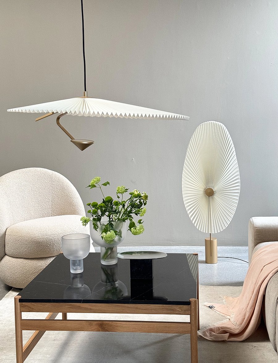 Gejst - LIRIS Pendant Lamp - rippvalgustid - brass - 0