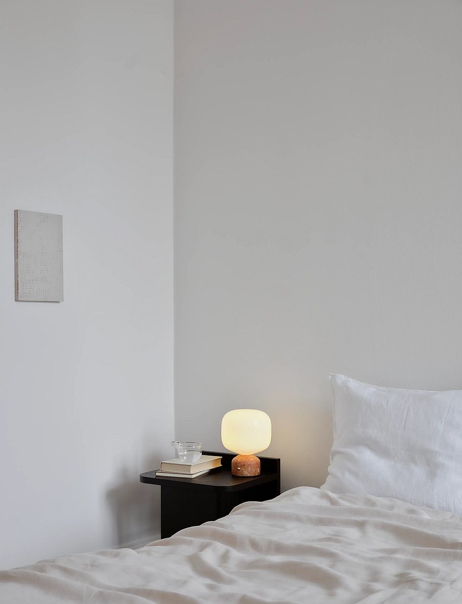 Gejst - MEEMO Portable Lamp - schreibtisch- & tischlampen - amber red marble - 0