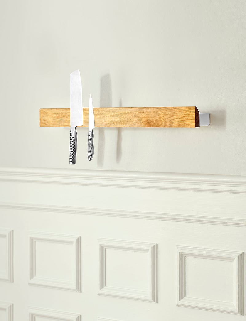 Gejst - Flex magnetic shelf - regale und verwahrung - white/oak - 3