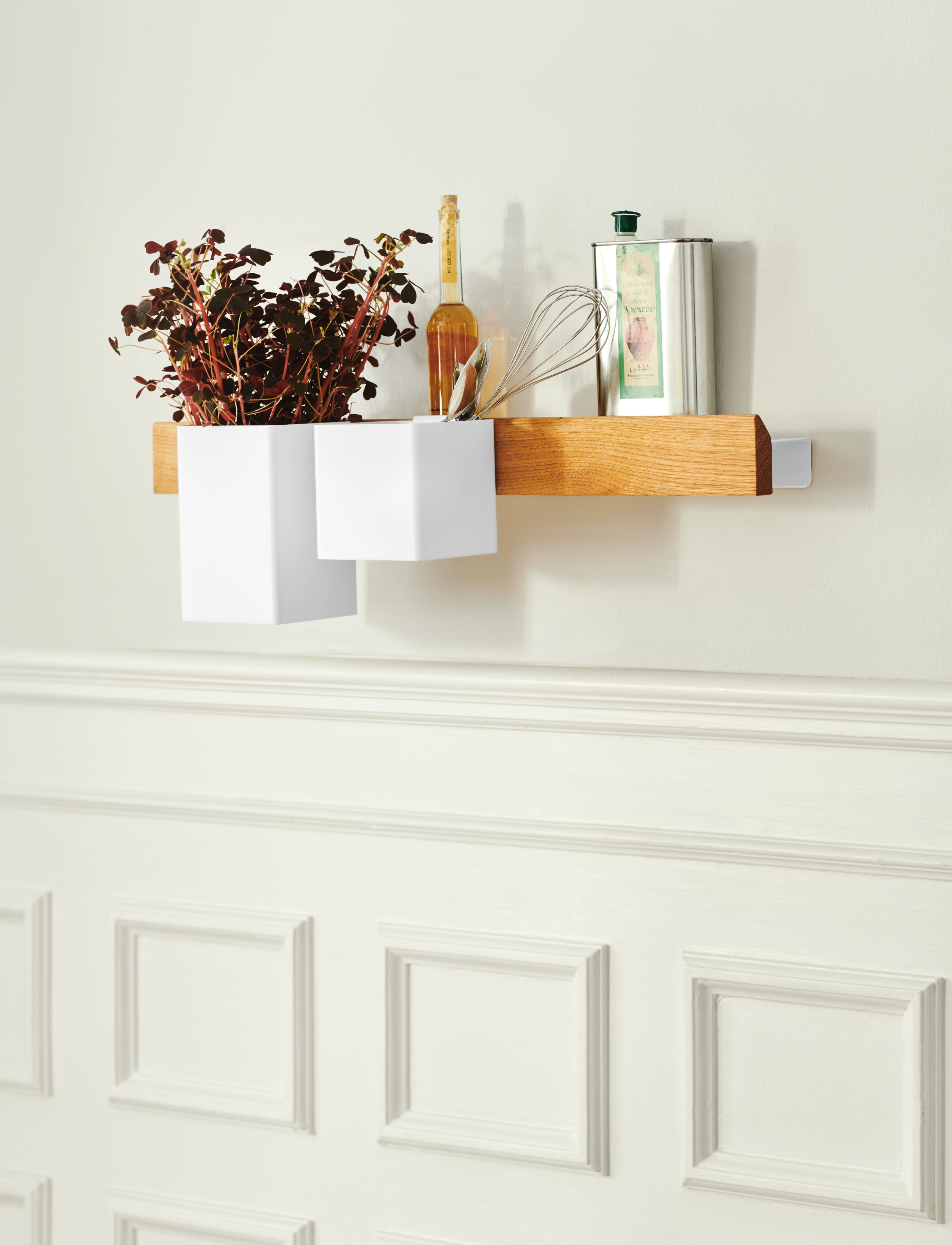 Gejst Flex Box, H:10.5X cm, Decoration, Weiß - Flower Pots, Homeware