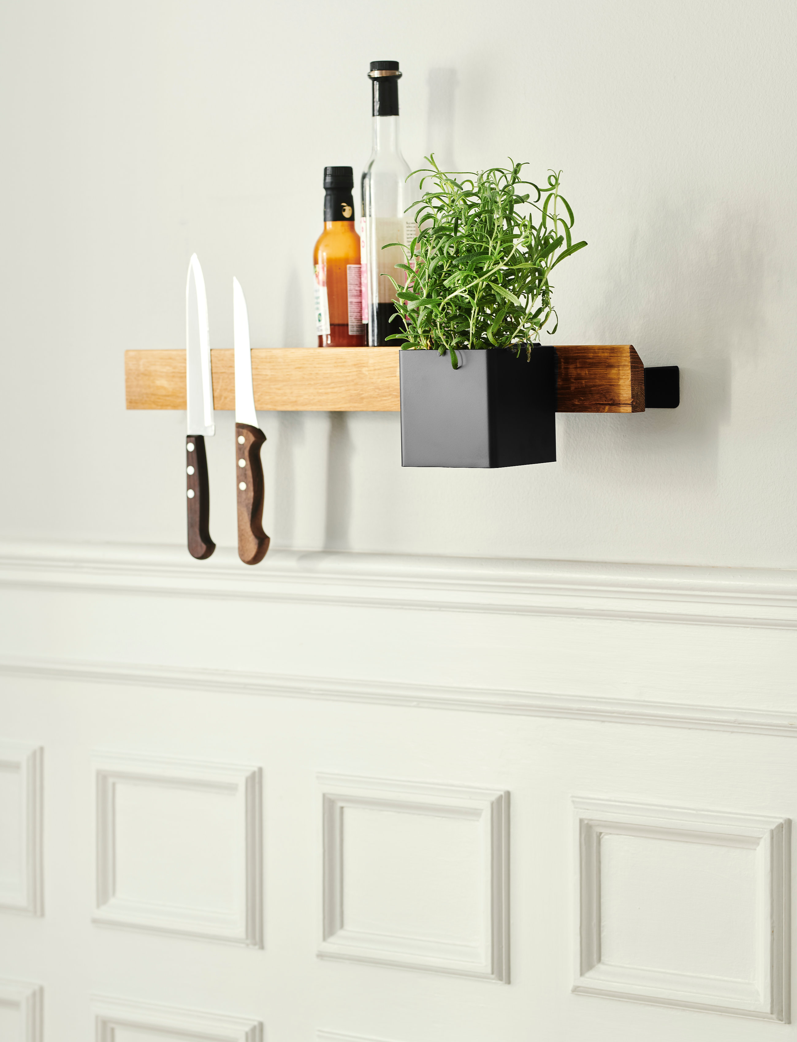 Gejst - Flex box small black - plant pots - black - 3