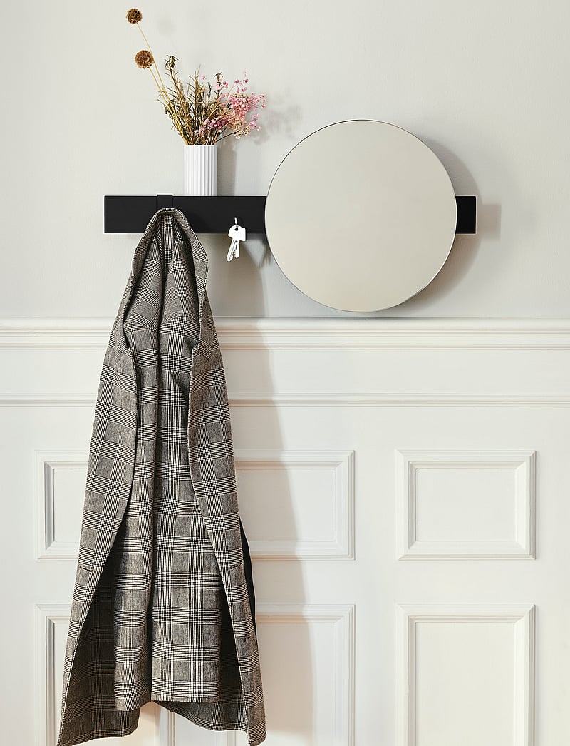Gejst - Flex magnetic shelf - badezimmerverwahrung - black/black - 0