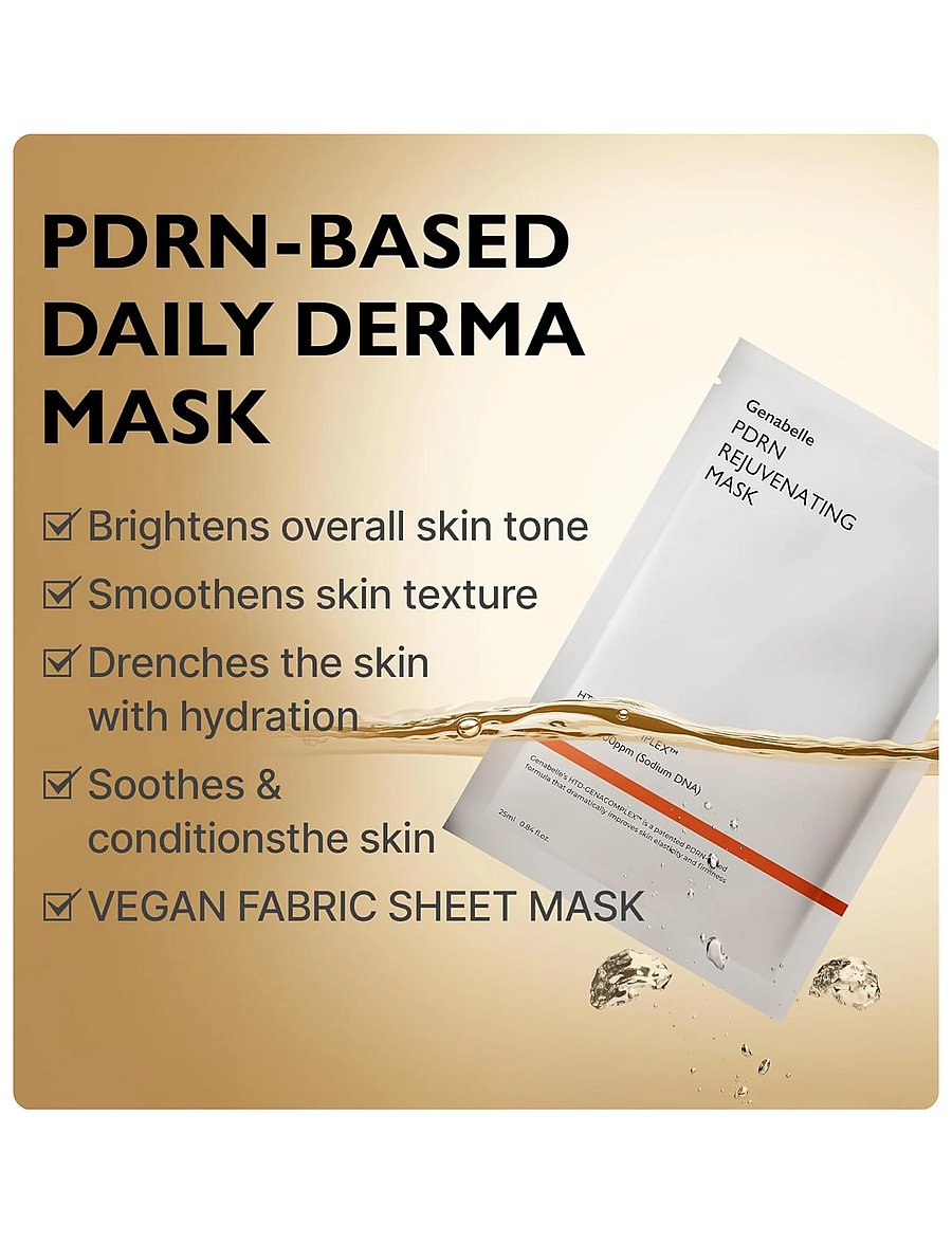 Genabelle - PDRN Rejuvenating Mask - lehtmaskid - clear - 0
