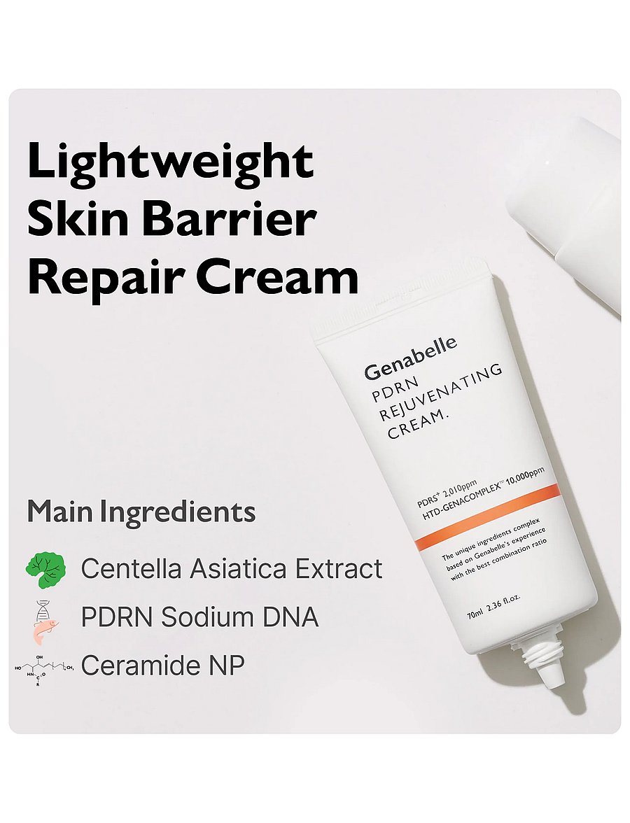 Genabelle - PDRN Rejuvenating Cream - niisutajad - clear - 4