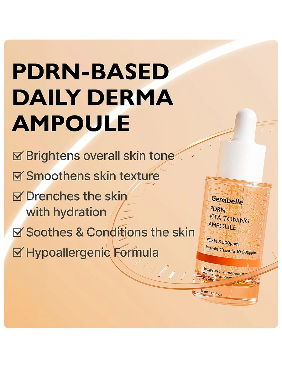 Genabelle - PDRN VITA Toning Ampoule - seerumid - clear - 0