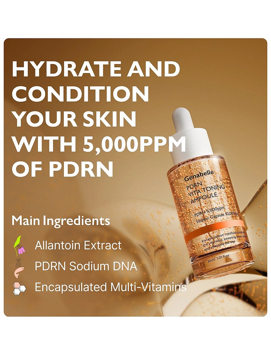 Genabelle - PDRN VITA Toning Ampoule - seerumid - clear - 2