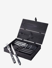 Gense - Steak cutlery Old Farmer - steiginoad - black/steel - 0