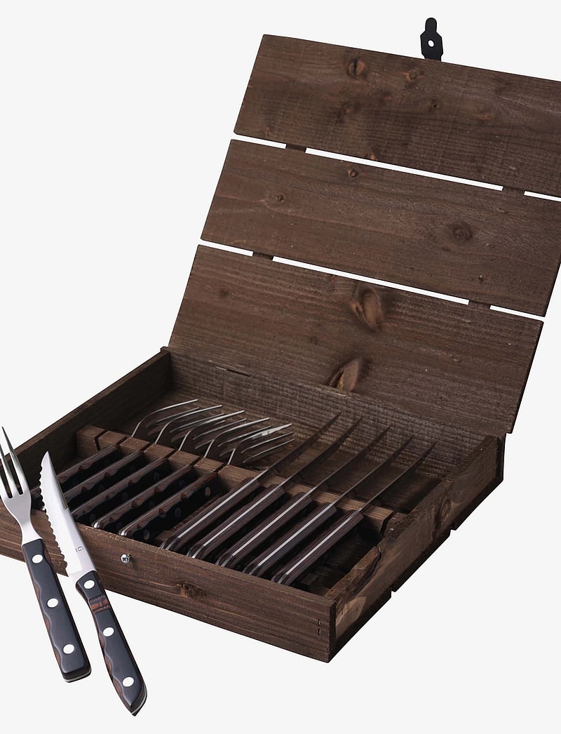 Gense - Steak cutlery Old Farmer Classic - steiginoad - wood/steel - 0