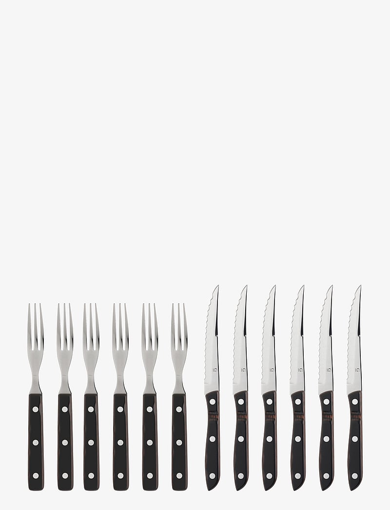 Gense - Steak cutlery Old Farmer Classic - steiginoad - wood/steel - 1