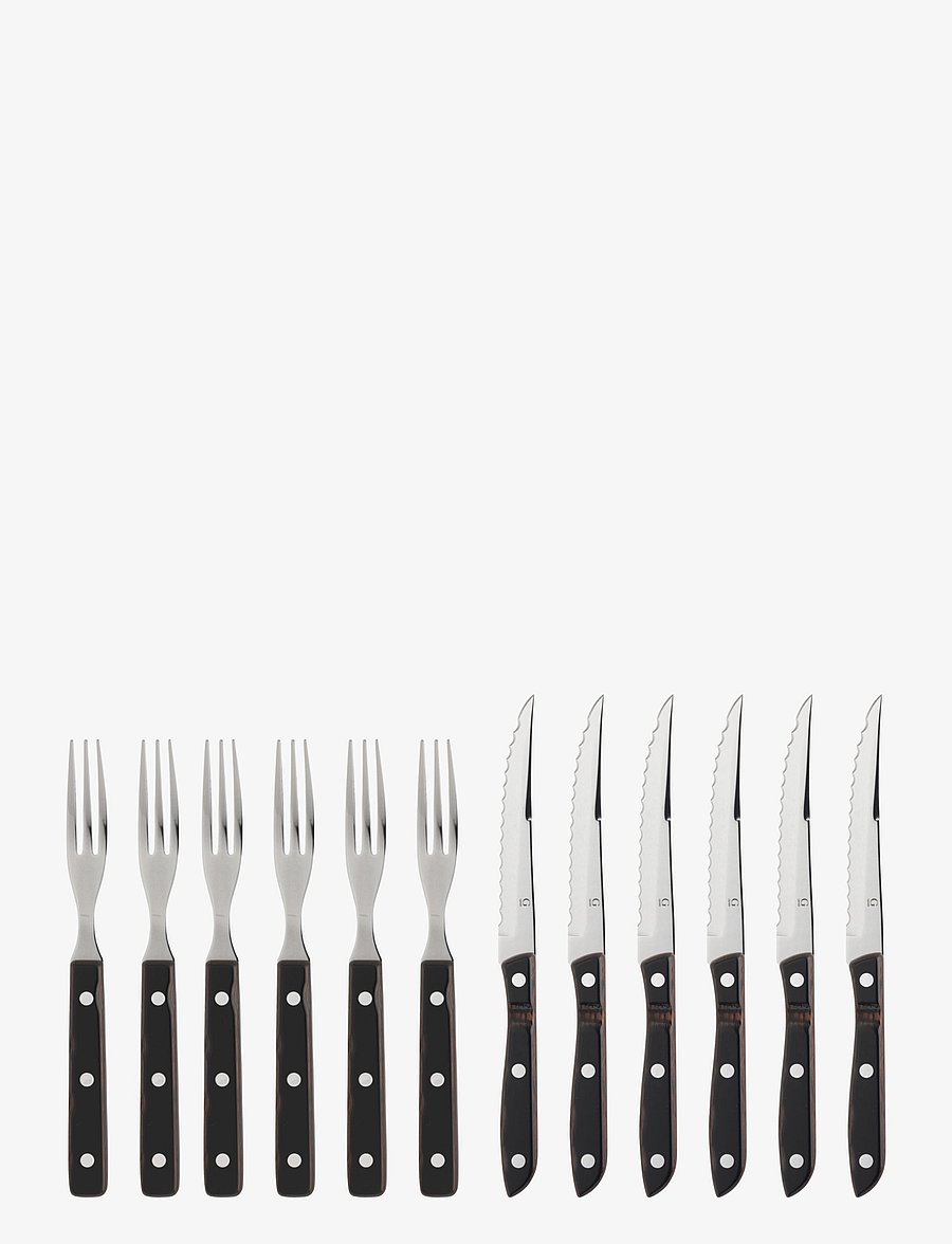 Gense - Steak cutlery Old Farmer Classic - steiginoad - wood/steel - 1