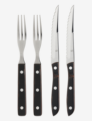 Gense - Steak cutlery Old Farmer Classic - grill- & steakbesteck - wood/steel - 0