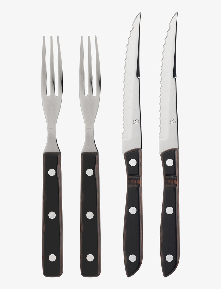 Gense - Steak cutlery Old Farmer Classic - steiginoad - wood/steel - 1