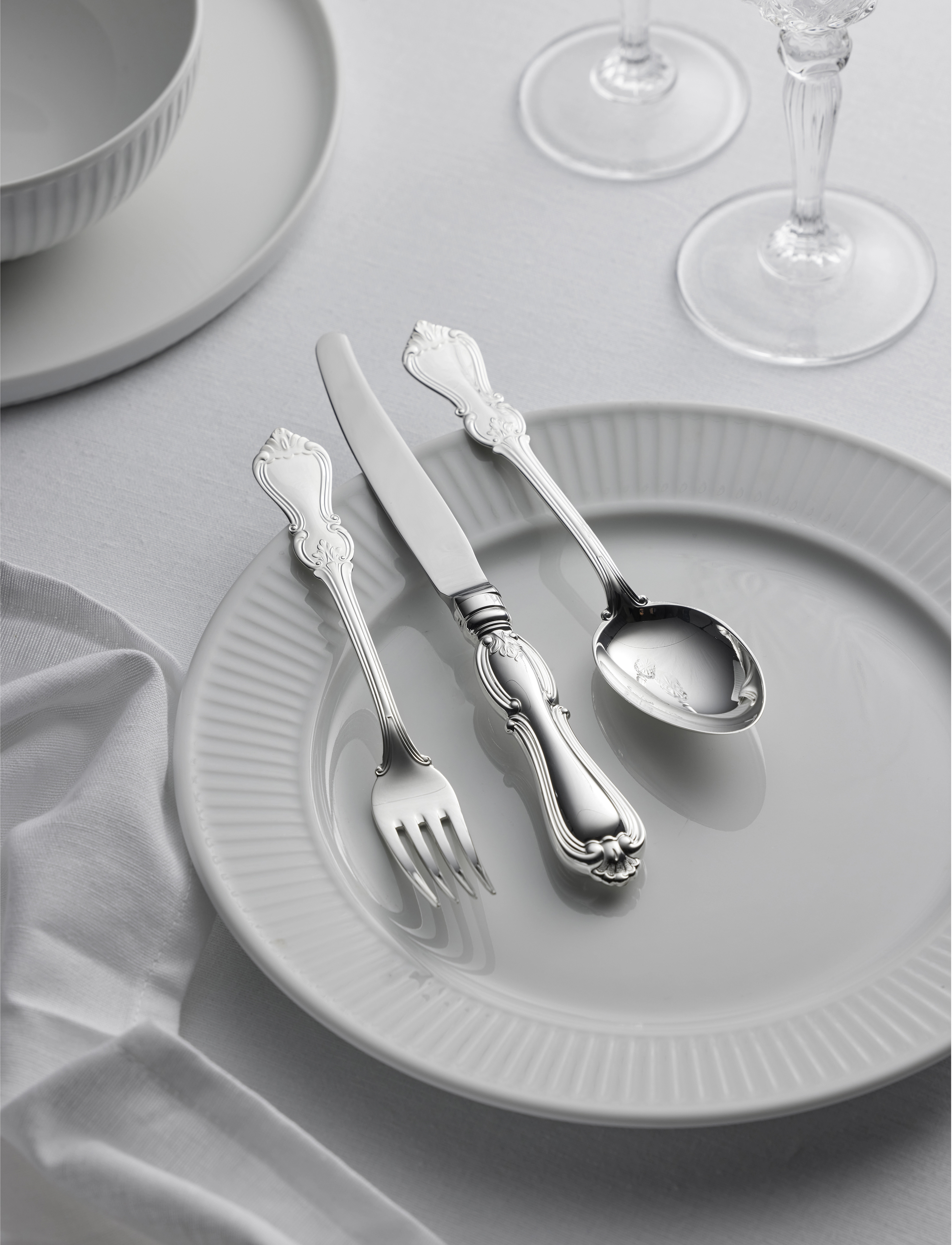 Gense - Dessertkniv Olga - silver - 1