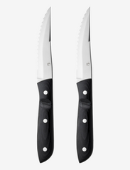 Steakkniv XL Old Farmer Micarta 23,5 cm 2 st Svart/Stål - BLACK/STEEL