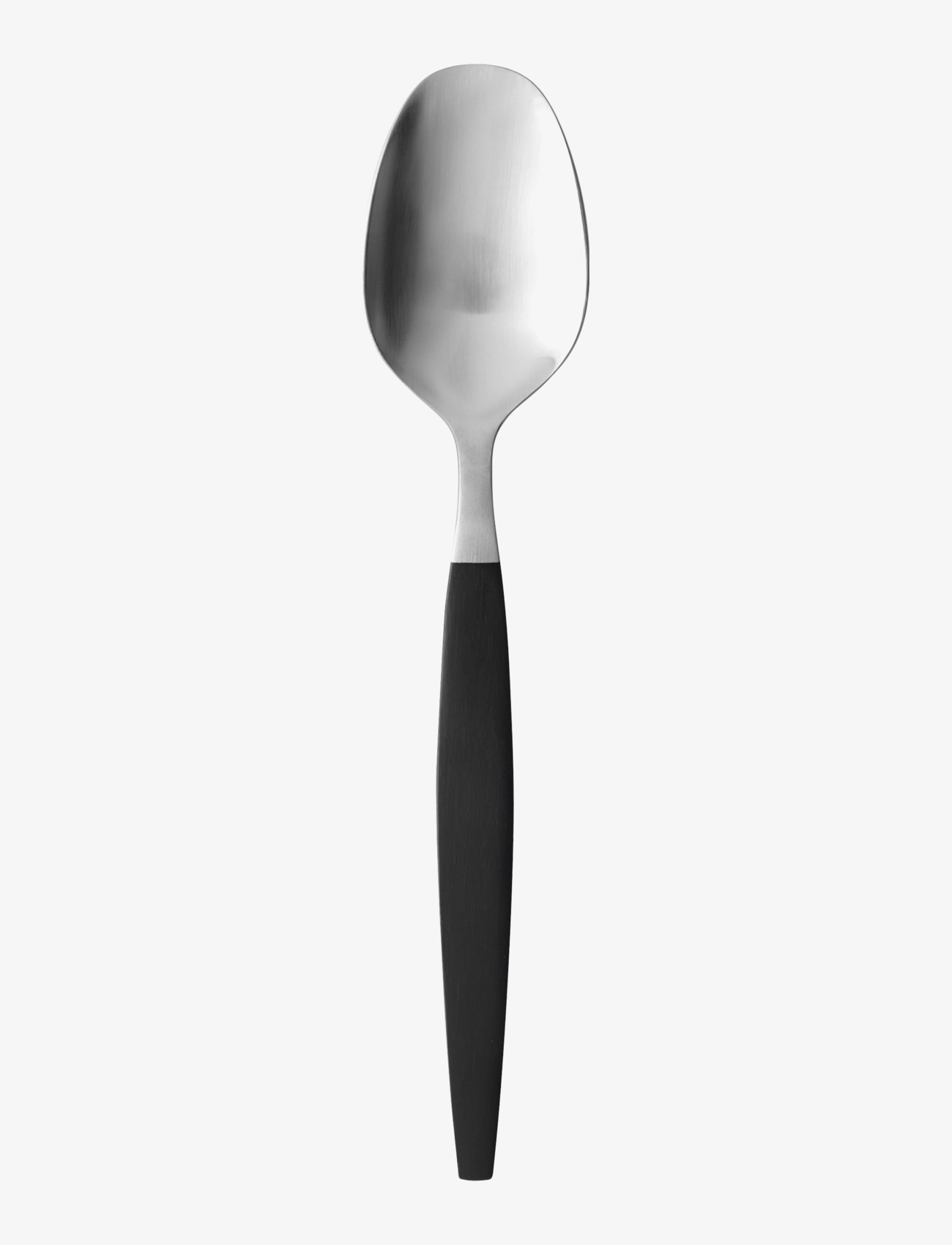 Gense Table spoon Focus de Luxe - Spoons - BLACK/STEEL / silver