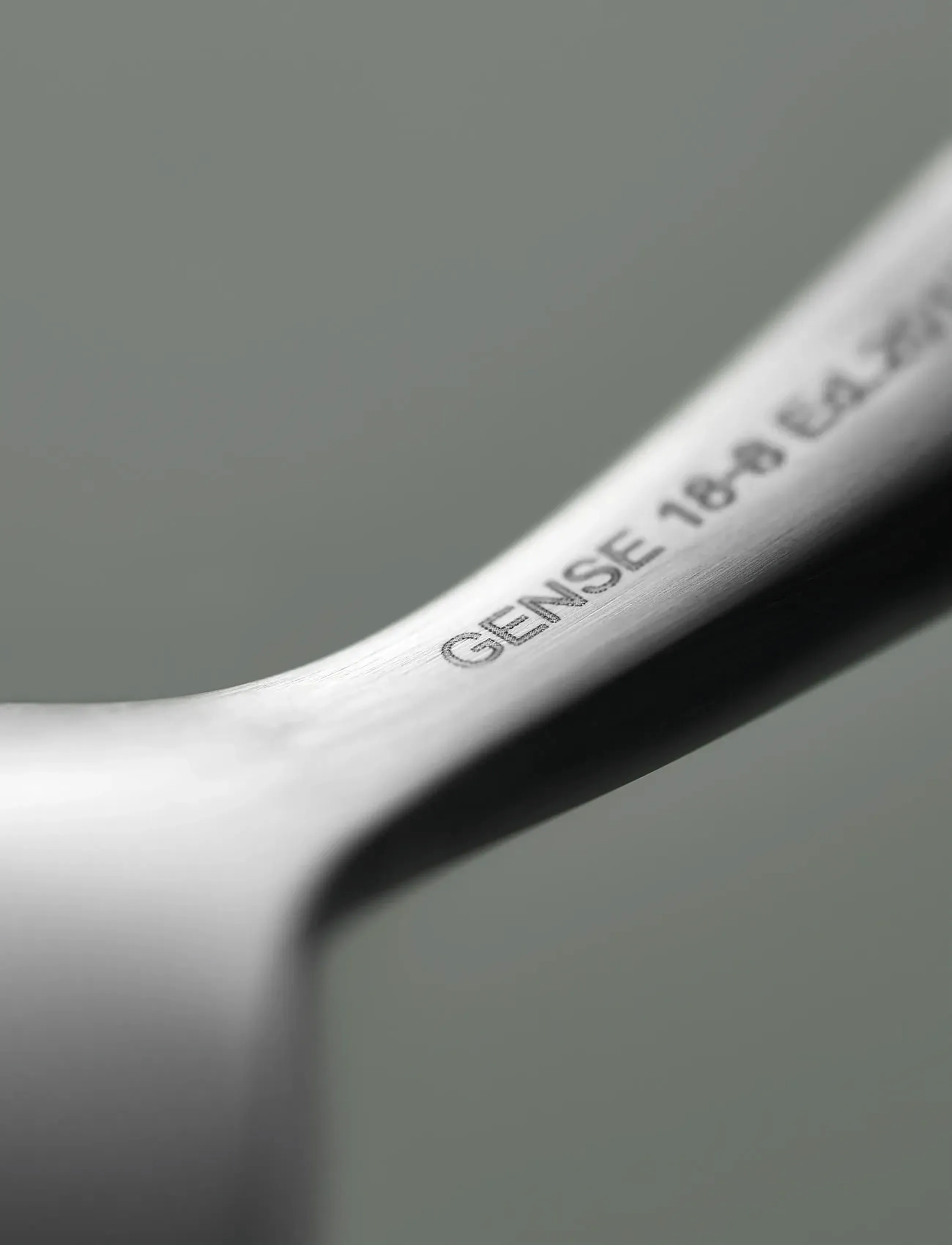 Gense - Table spoon Focus de Luxe - tafellöffel - black/steel - 2