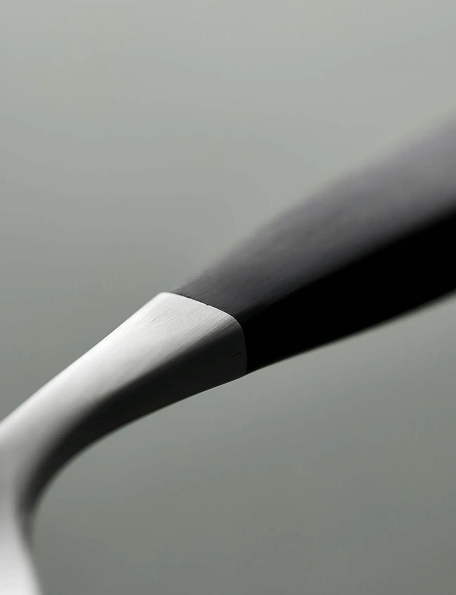 Gense - Table spoon Focus de Luxe - supilusikad - black/steel - 3
