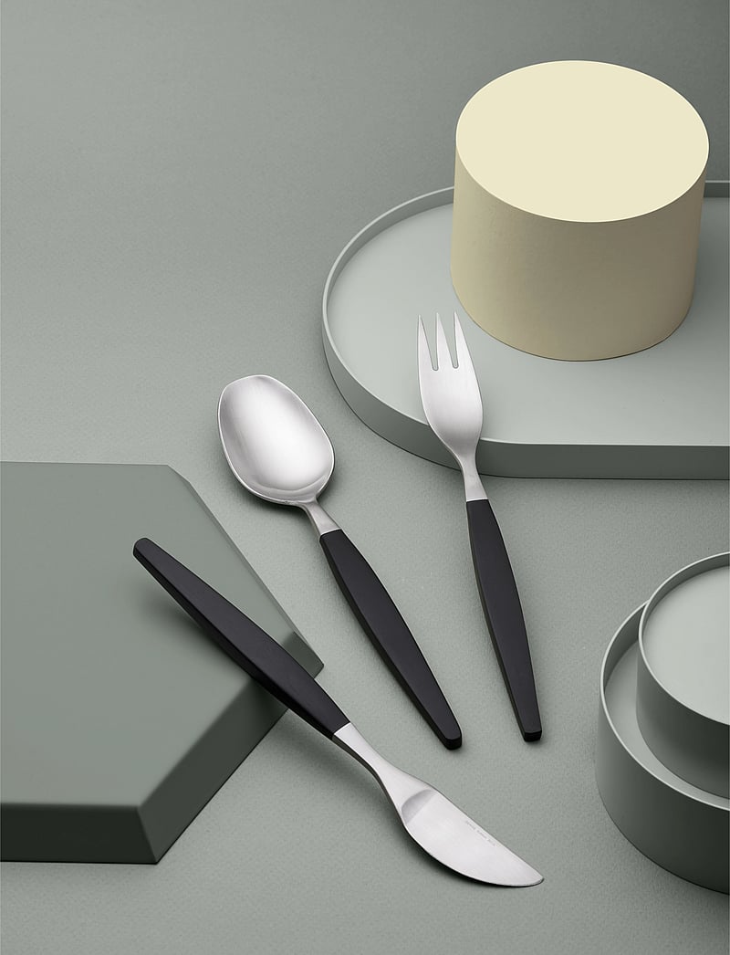 Gense - Table fork Focus de Luxe - kahvlid - black/steel - 0