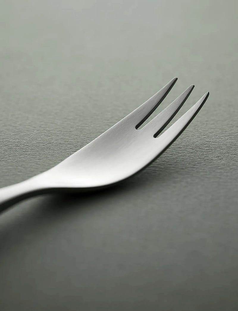 Gense - Table fork Focus de Luxe - kahvlid - black/steel - 2