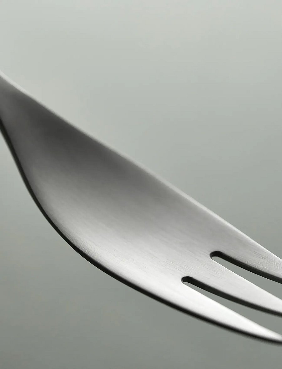 Gense - Table fork Focus de Luxe - kahvlid - black/steel - 3