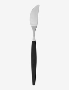 Bordkniv Focus de Luxe 20 cm Svart/Matt stål, Gense