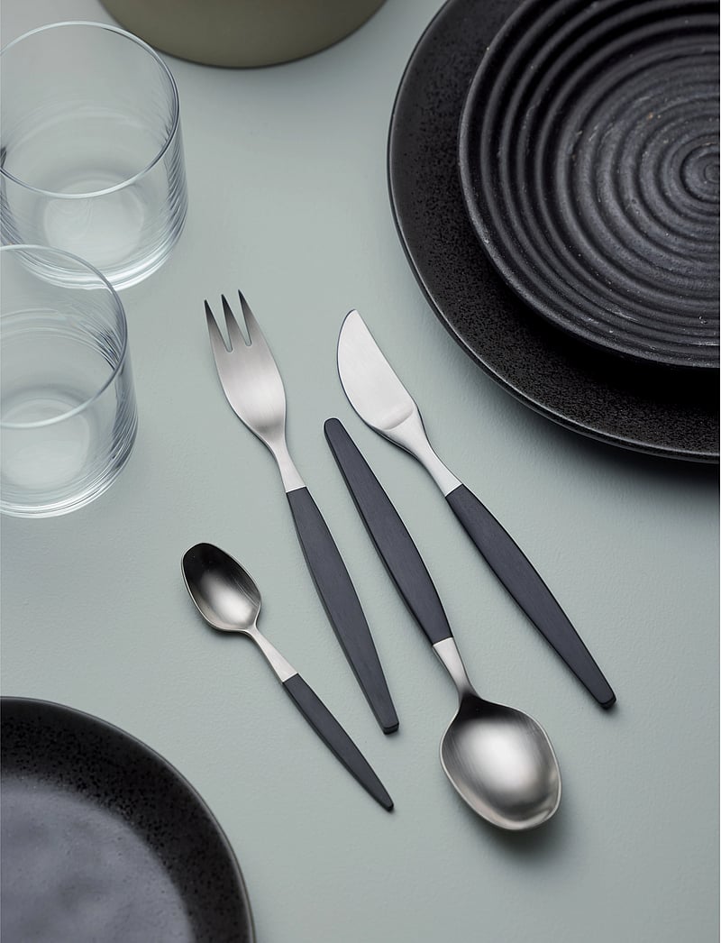 Gense - Table knife Focus de Luxe - noad - black/steel - 2